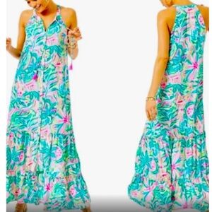 NWT Lilly Pulitzer Liliana Maxi Dress, size M